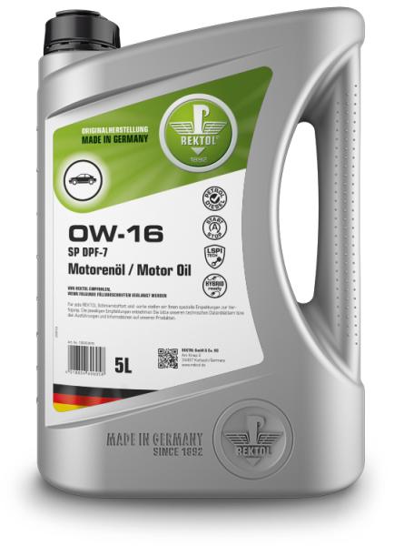 0W-16 SP DPF-7