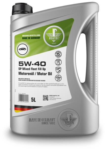 5W-40 SP Mixed Fleet Fill Up